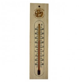 SA6968 - Thermomètre en hêtre 20 x 5cm
