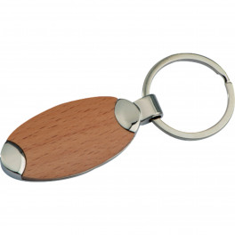 EG148901 - porte clés oval bois