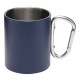 IN 3172 - Tasse inox avec mousqueton - finition mate