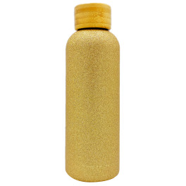 BCBOIS 01 - Bouteille iso PAILLETTE bouchon bois