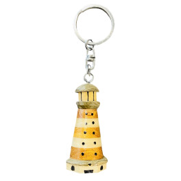 DE 4638 - Porte cles phare en bois DE 4638 - Porte cles phare en bois