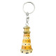 DE 4638 - Porte cles phare en bois