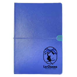 CA 001 NEW - Carnet simili cuir bleu