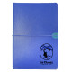 CA 001 NEW - Carnet simili cuir bleu