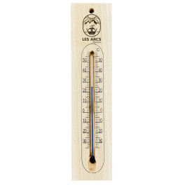 SA 6968 - Thermomètre en hêtre 20 x 5cm